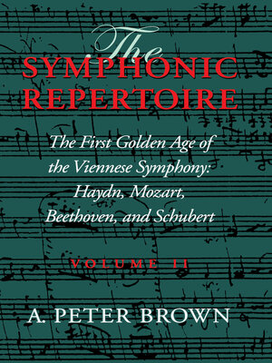 cover image of The Symphonic Repertoire, Volume II